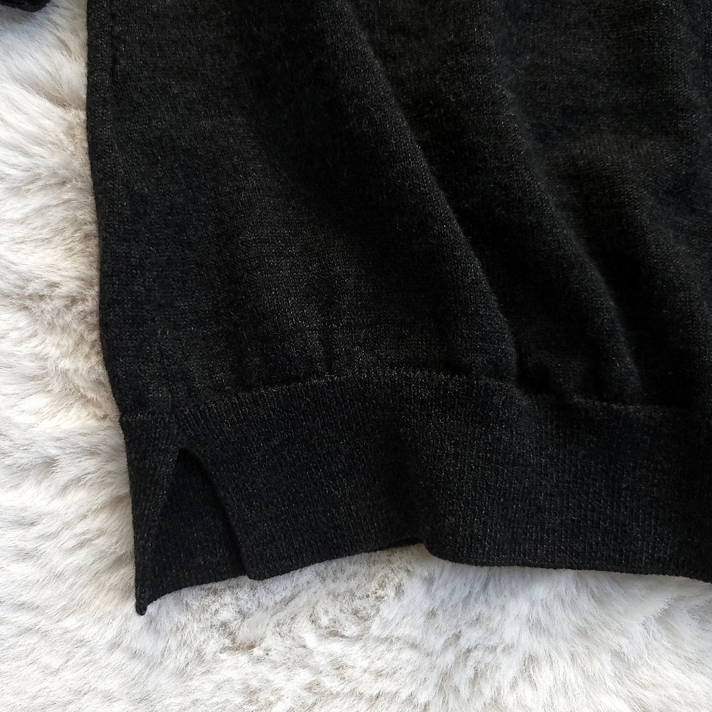 Moncler Minimilist Wool Button Cardigan Sweater Top - Picture 8 of 9